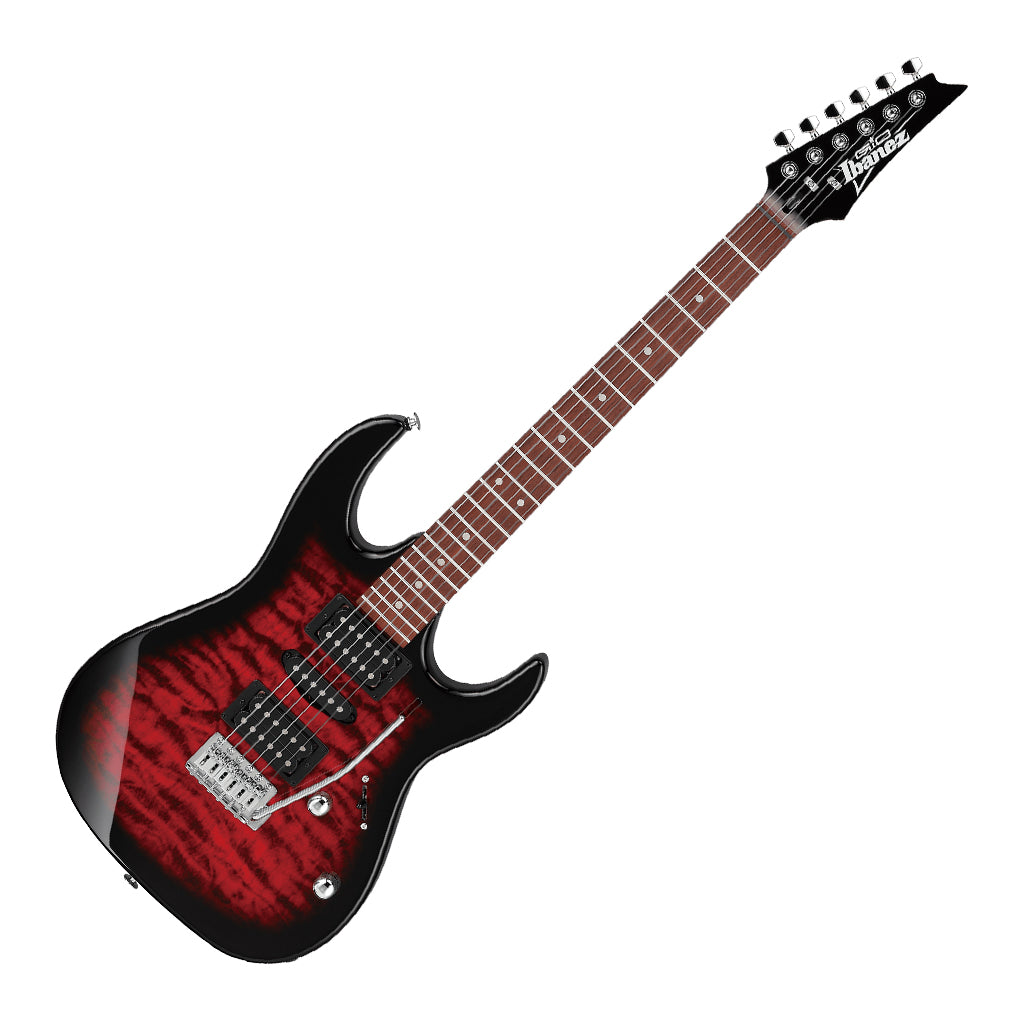 Ibanez RX70QA Transparent Red Burst
