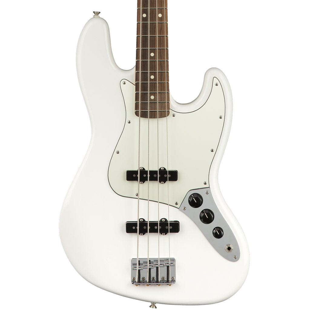 ベース Fender Player Plus Jazz Bass Pau Ferro Fender Player Jazz Bass - Polar White - Pau Ferro Fretboard