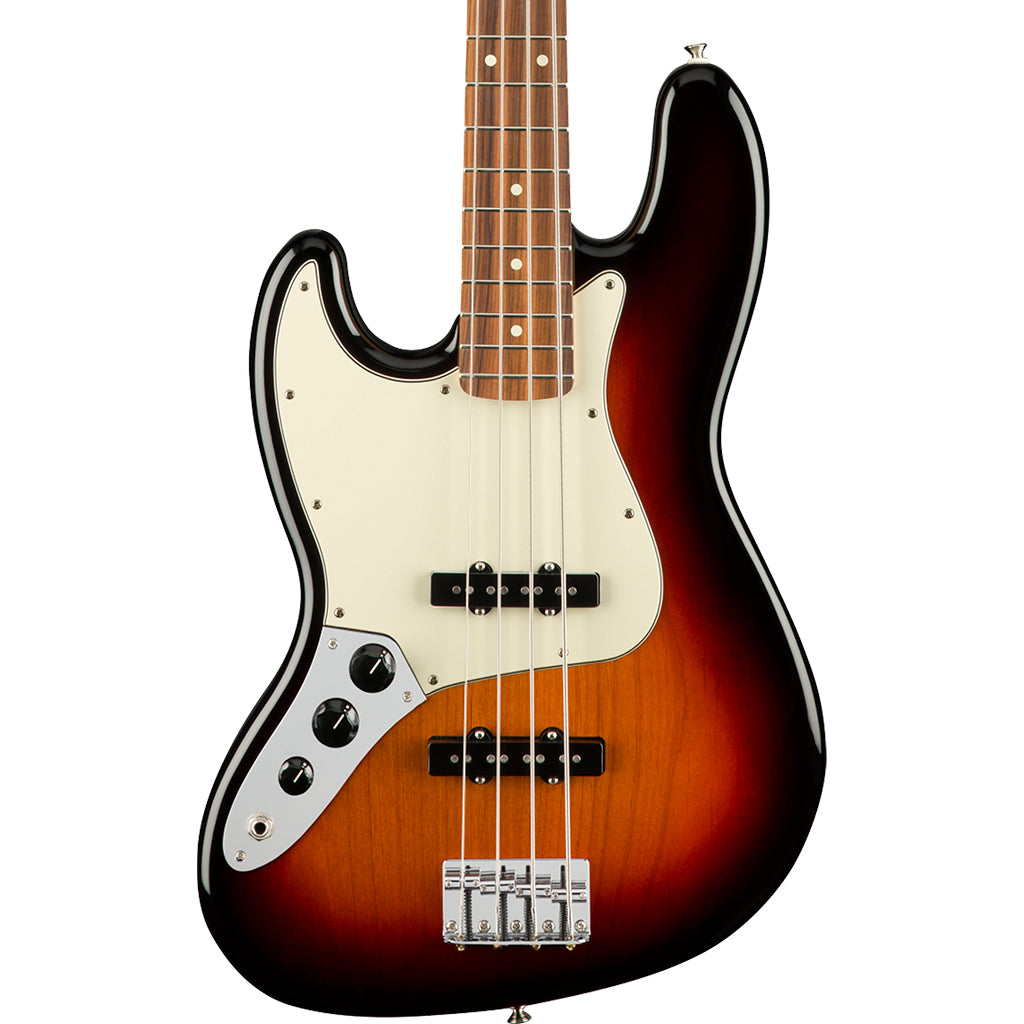 Fender Player Jazz Bass Left Handed 3 Tone Sunburst Pau Ferro