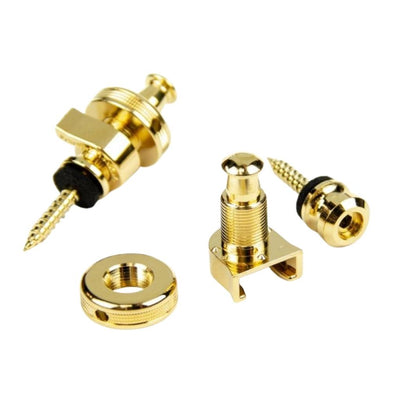 Schaller S-Lock Strap Locks Gold