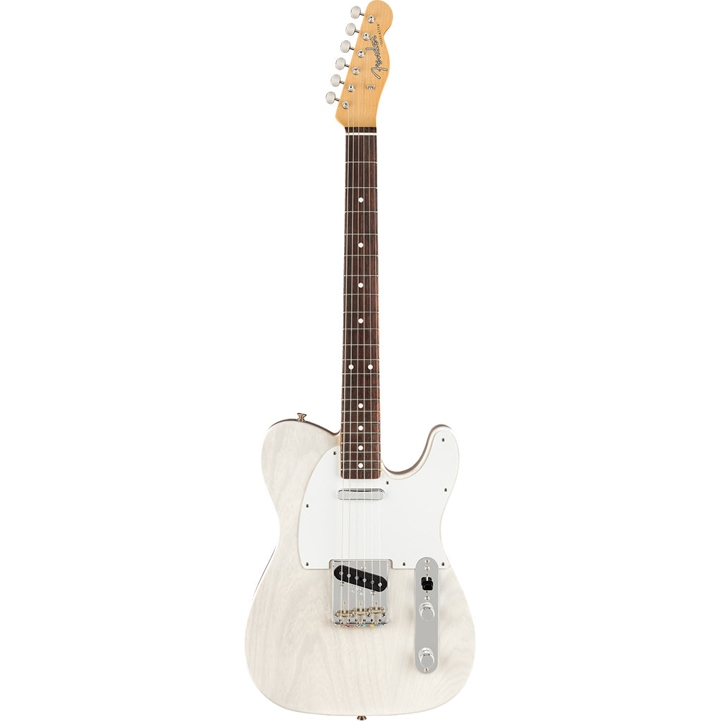 Fender Jimmy Page Mirror Telecaster - White Blonde - Rosewood - Full Body No Mirrors