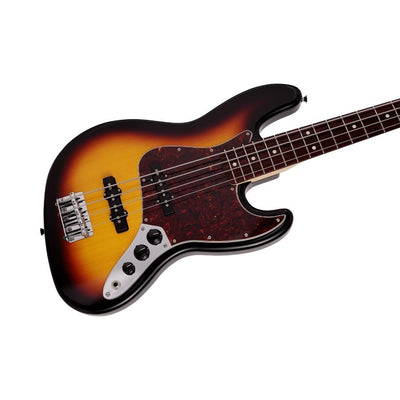 Fender Made in Japan Junior Collection Jazz Bass®, Rosewood Fingerboard, 3-Color Sunburst-Sky Music
