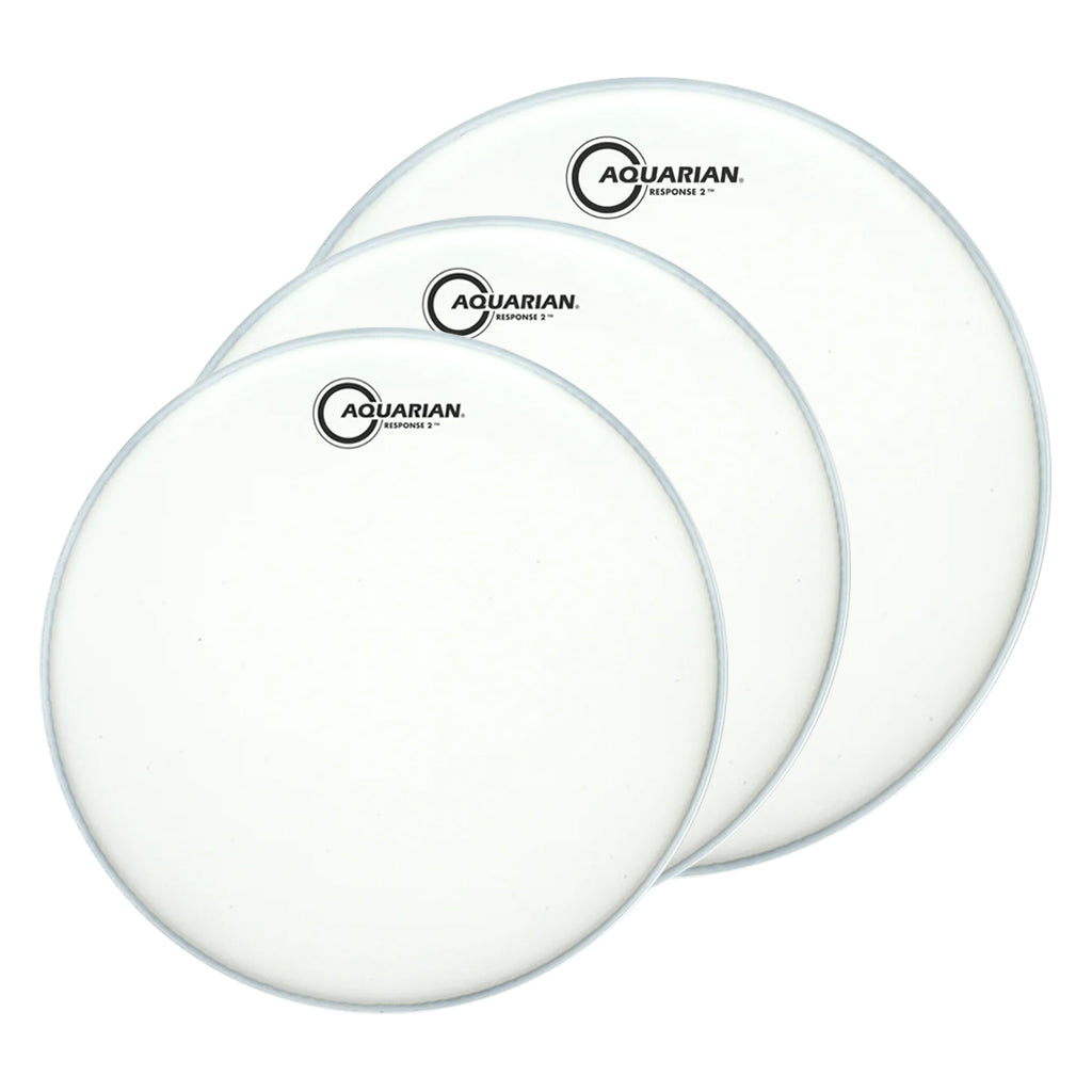 Aquarian TCRSP2B Response 2 Tom Pack 12&quot; 13&quot; 16&quot; - Coated