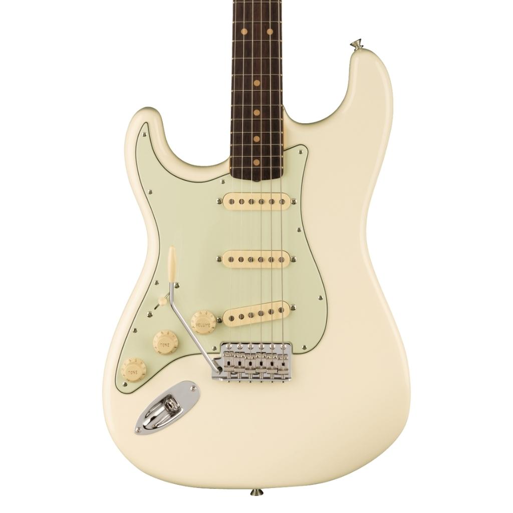 Fender American Vintage II 1961 Stratocaster® Left-Hand, Rosewood Fingerboard, Olympic White-Sky Music