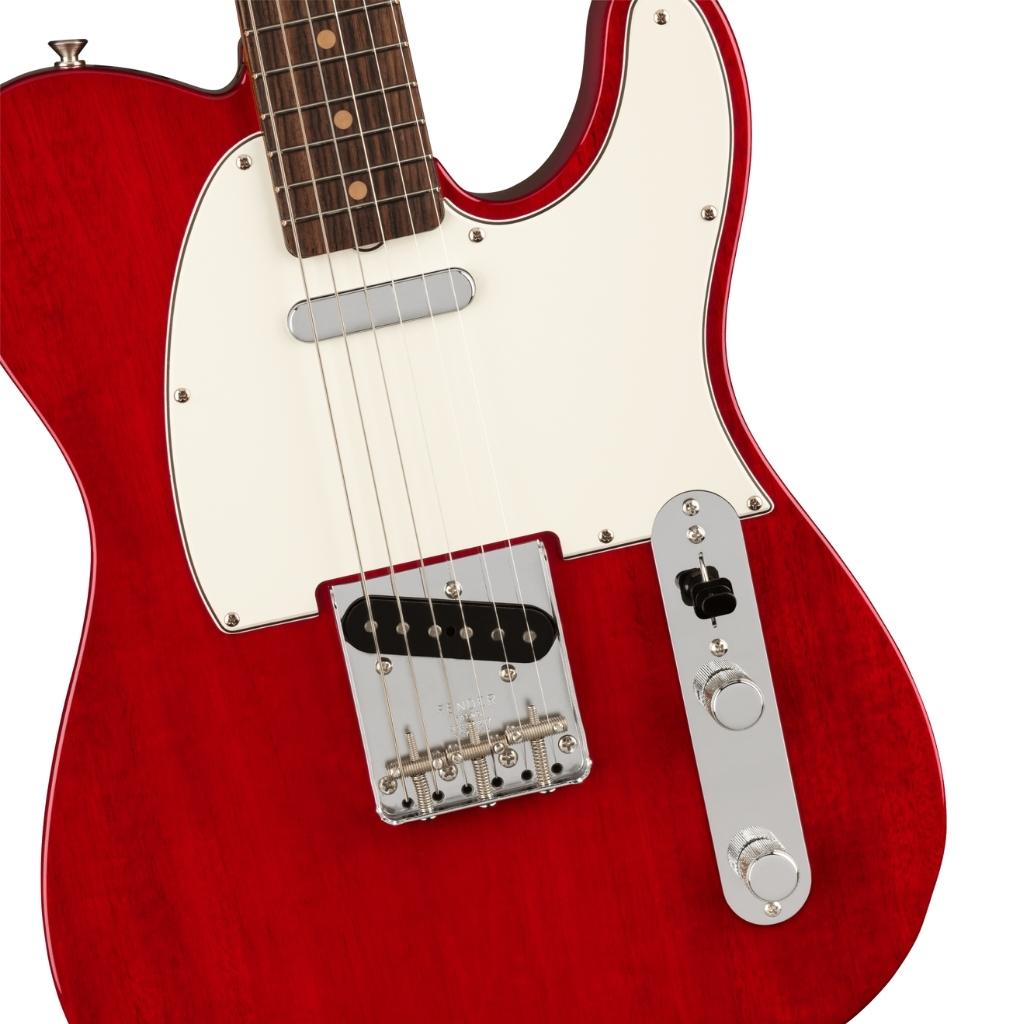 Fender American Vintage II 1963 Telecaster®, Rosewood Fingerboard, Crimson Red Transparent-Sky Music