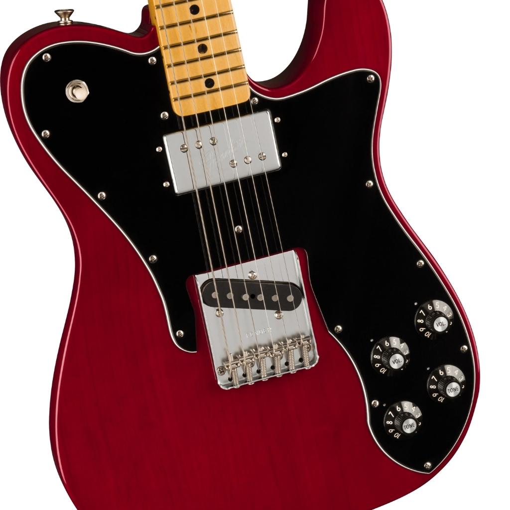 Fender American Vintage II 1977 Telecaster® Custom, Maple Fingerboard, Wine-Sky Music