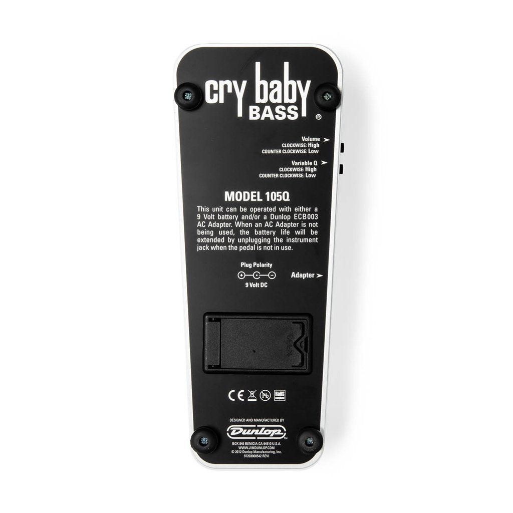 Dunlop Cry Baby Bass Wah