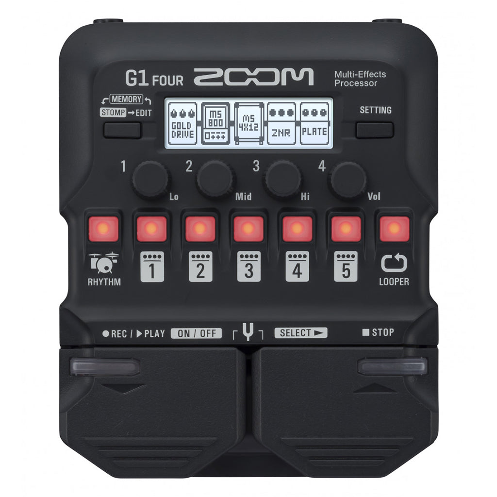 Zoom G1 Four Guitar Multi Effects Pedal