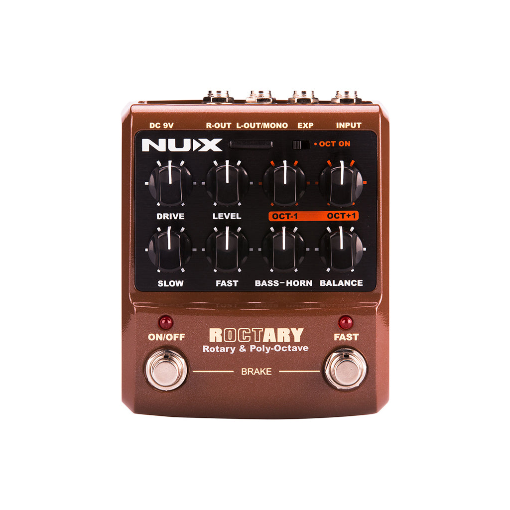 NUX Rotary Speaker Simulator & Polyphonic Drive Pedal