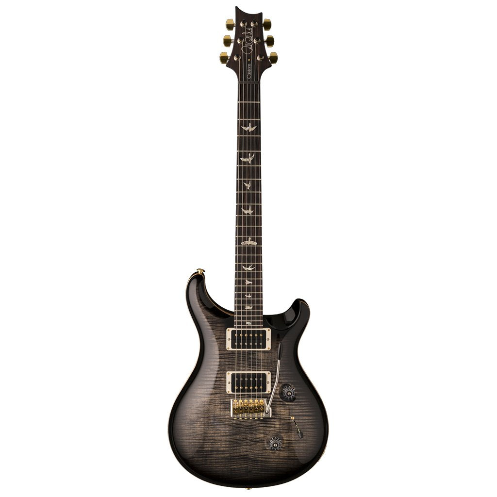 PRS - Custom 24 - 10 Top - Pattern Thin - Charcoal Burst