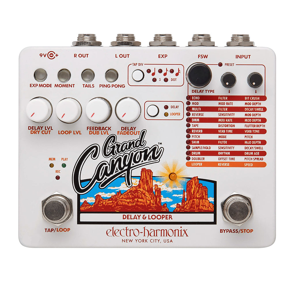 Electro-Harmonix Grand Canyon - Delay &amp; Looper