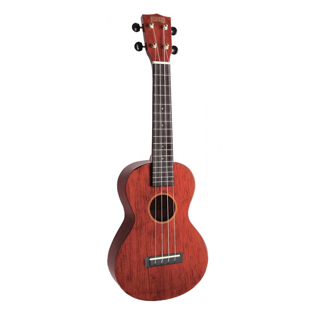 Mahalo Hano Concert Ukulele - Wine Red
