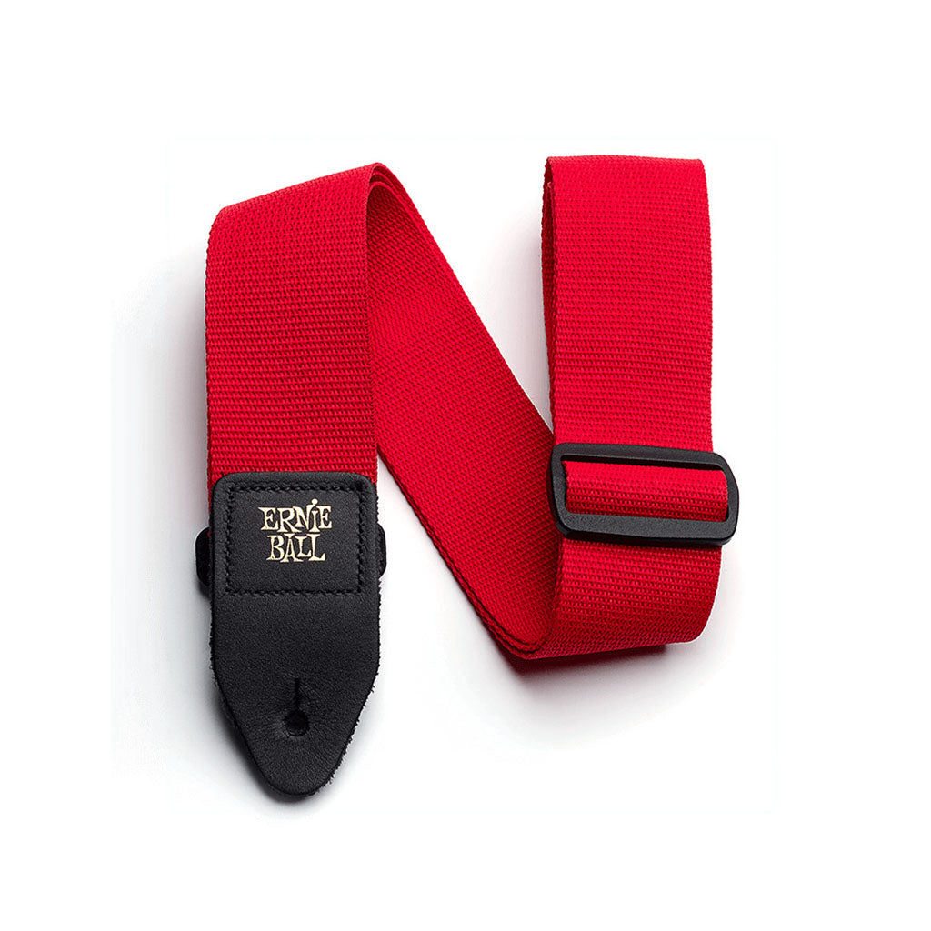 Ernie Ball E4040 Polypro Guitar Strap - Red