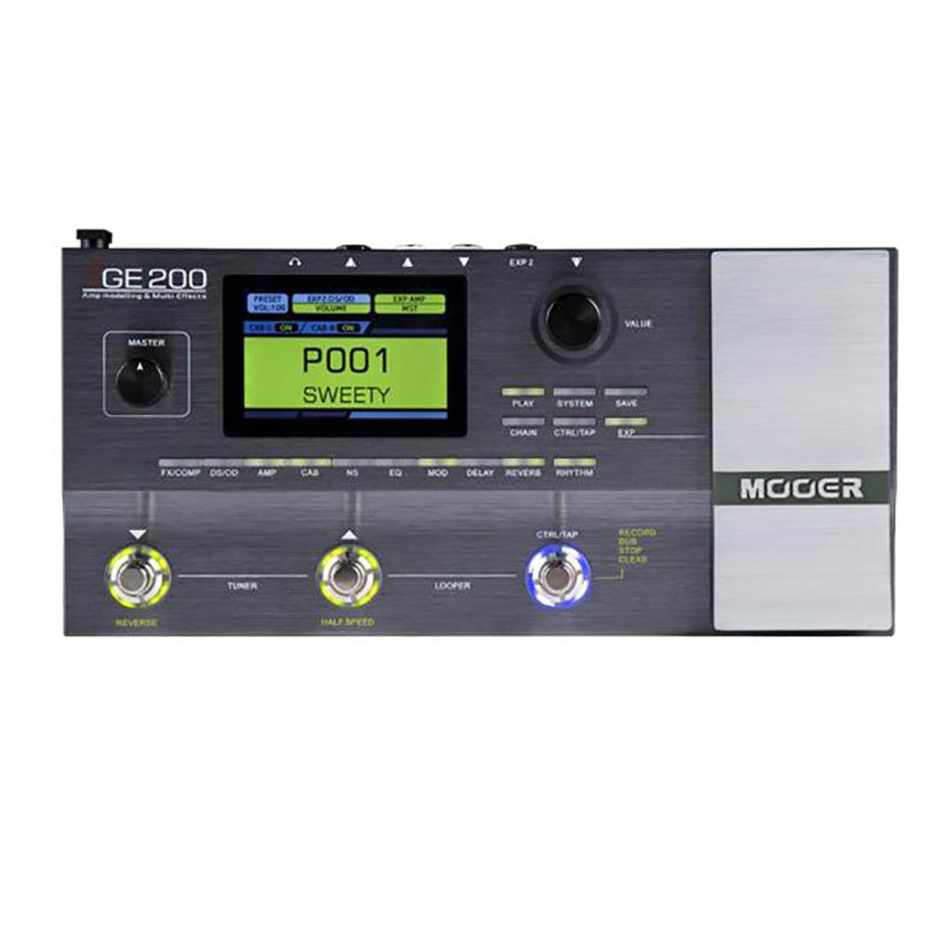Mooer GE200 Amp Modelling/Multi Effects