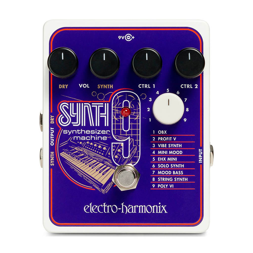 ギター electro-harmonix SYNTH 9 Amazon.com: Electro-Harmonix SYNTH9 Synthesizer Machine Pedal