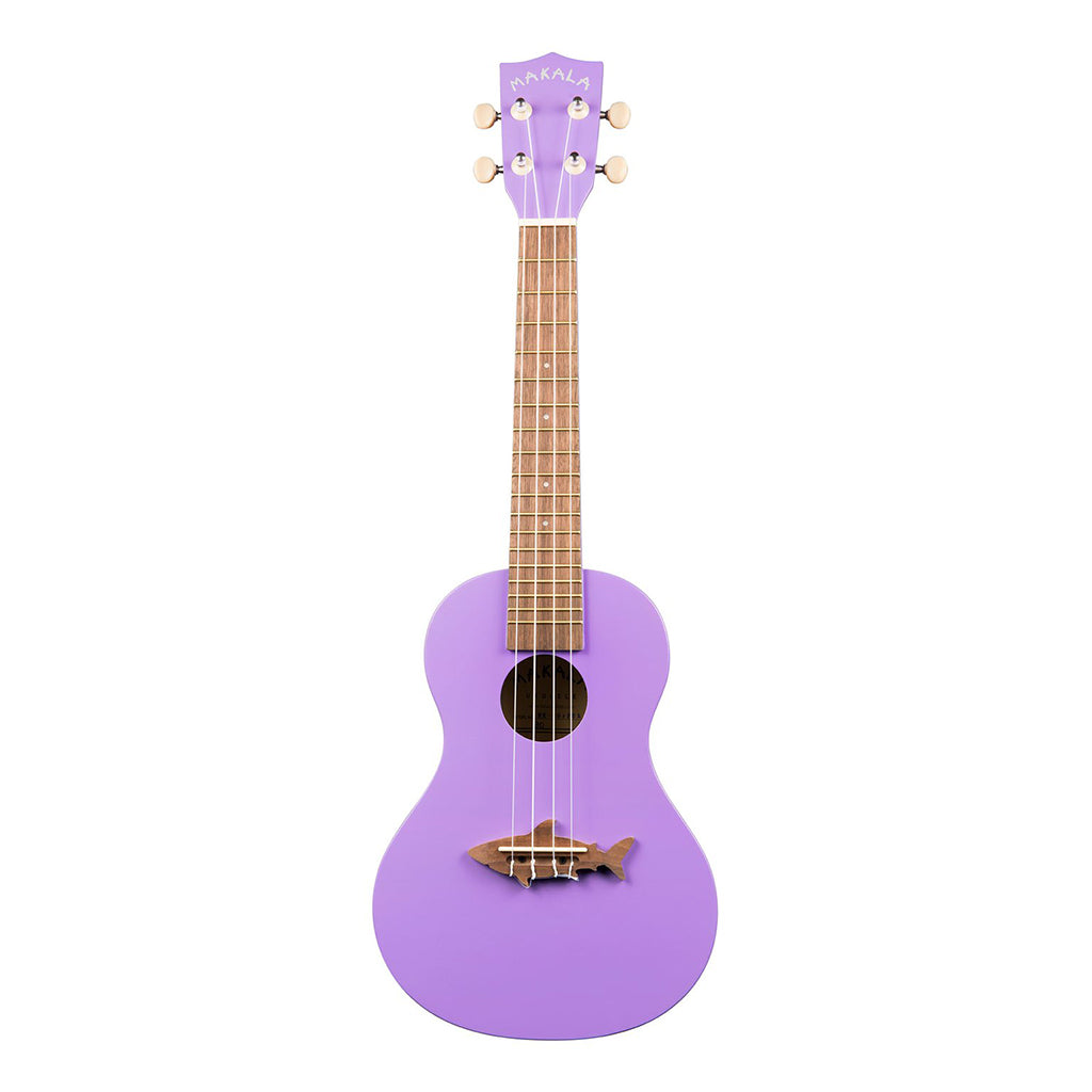 Makala Soprano Ukulele Shark Bridge - Purple