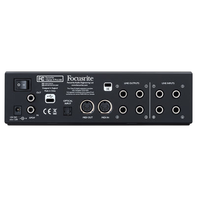 Focusrite Clarrett 4Pre USB  10 in 4 out Audio Interface