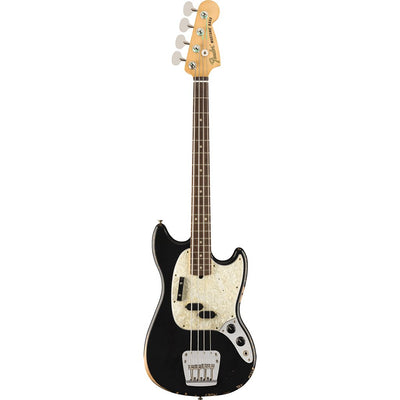 Fender - JMJ Mustang Bass - Black - Rosewood Fretboard
