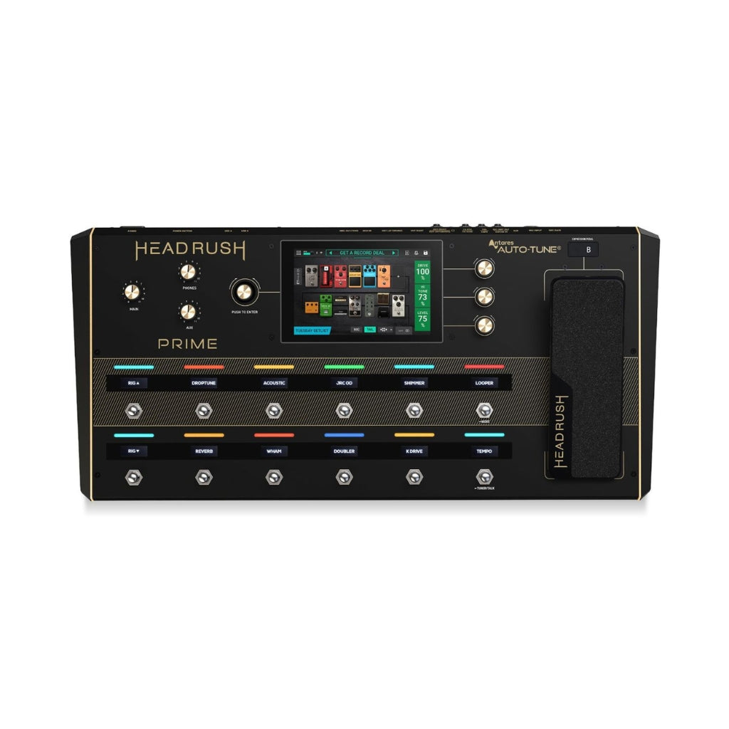 Headrush Prime  Pedalboard with Mic Input , Wifi and Bluetooth