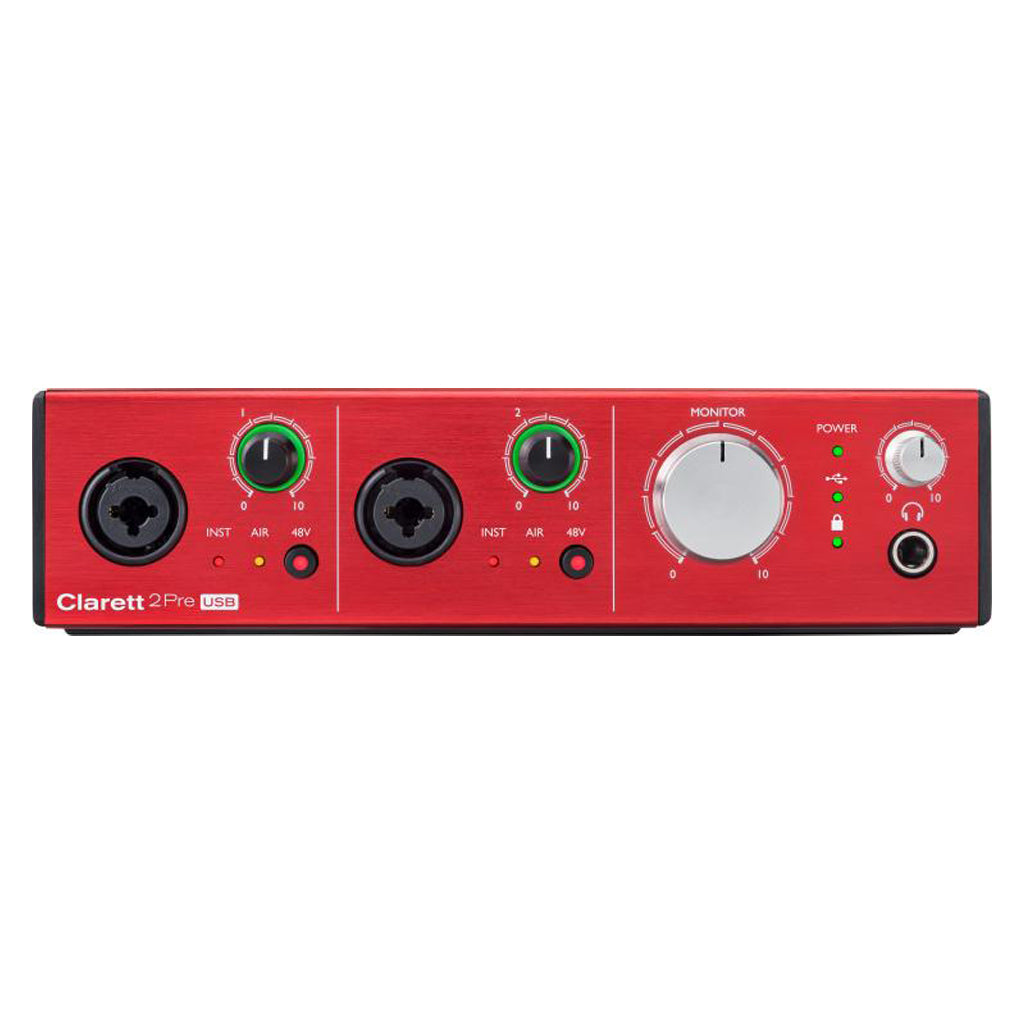 Focusrite - Clarett 2Pre - Thunderbolt Audio Interface