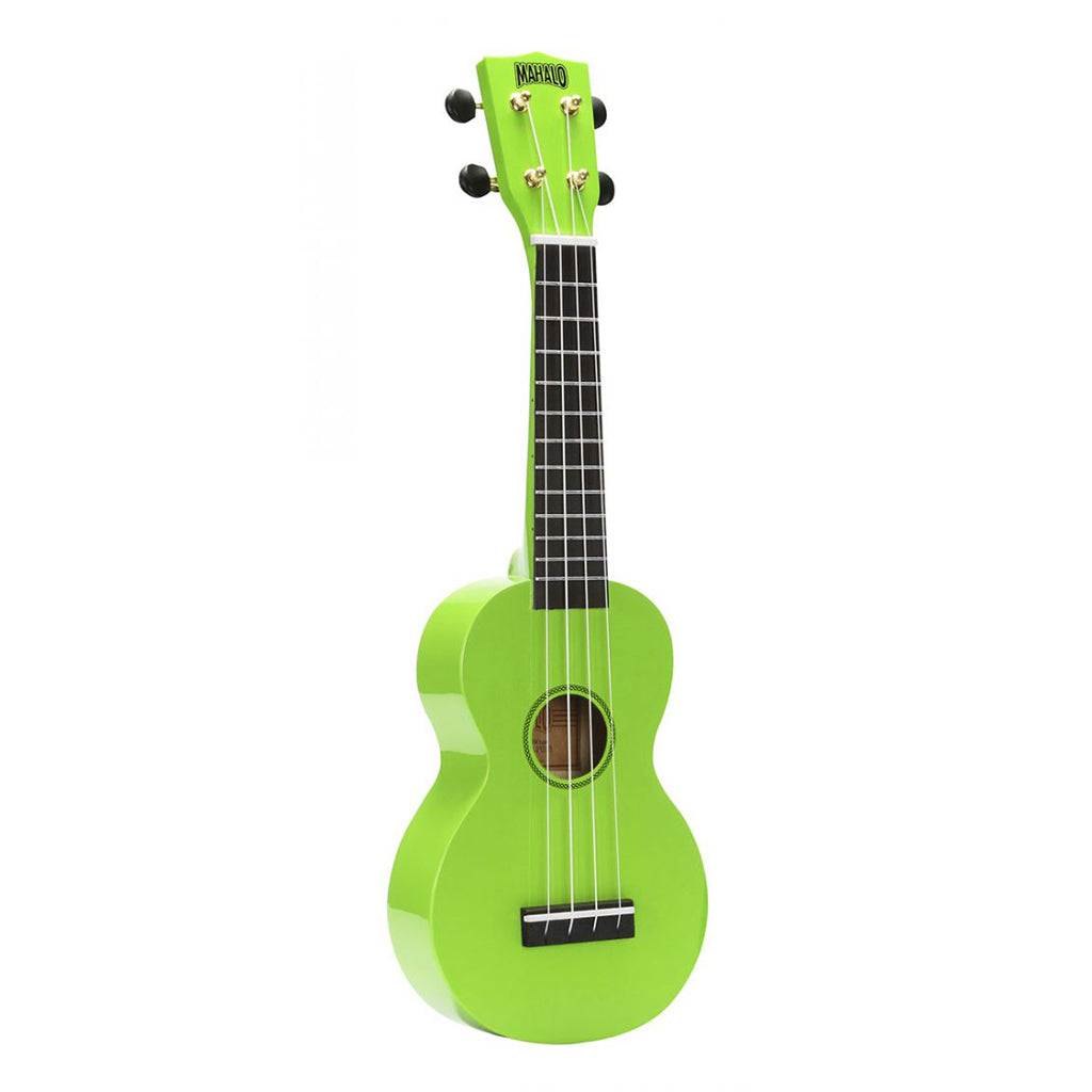 Mahalo Rainbow Soprano Ukulele - Green