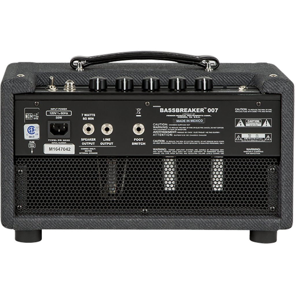 Fender Bassbreaker 007 7W Tube Amp Head