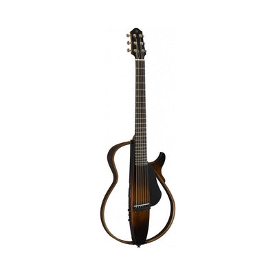 Yamaha SLG200STBS Silent Guitar Steel String – Tobacco Brown Sunburst-Sky Music