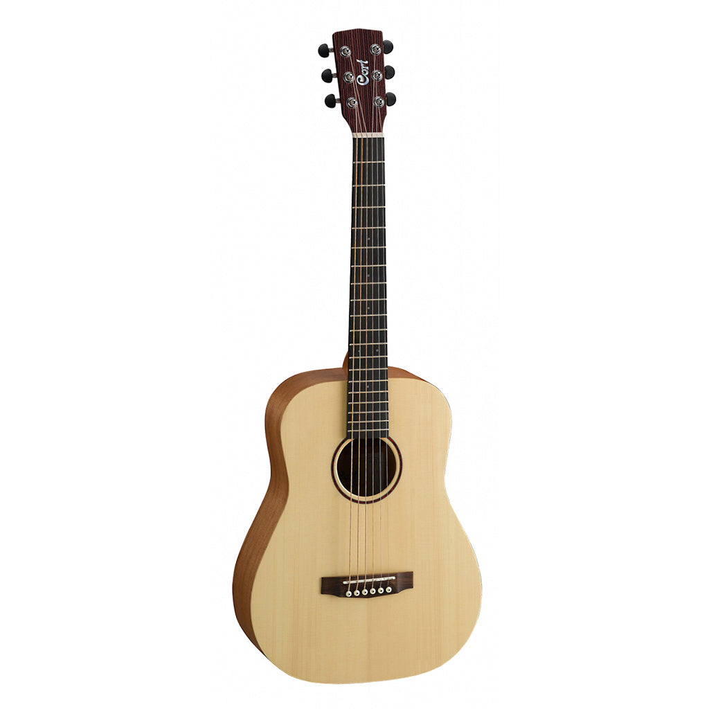 Cort Earth Mini OP Dreadnought Guitar Open Pore W/ Bag-Sky Music