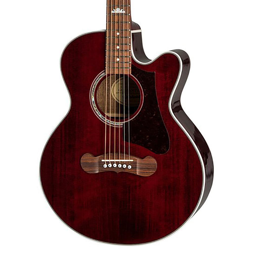Epiphone J-200 EC Studio Parlor - Wine Red