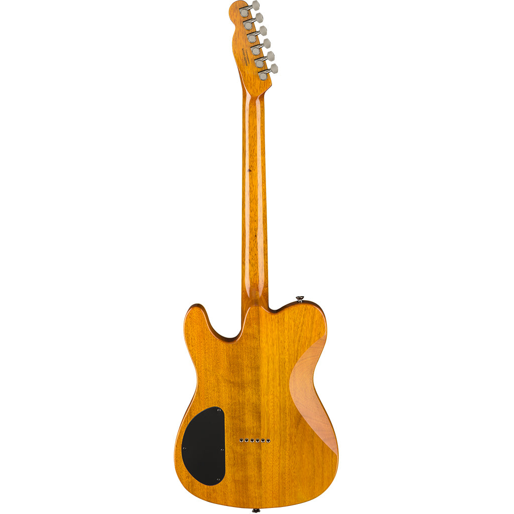 Fender Custom Telecaster HH - Flame Maple Amber - Laurel - Back
