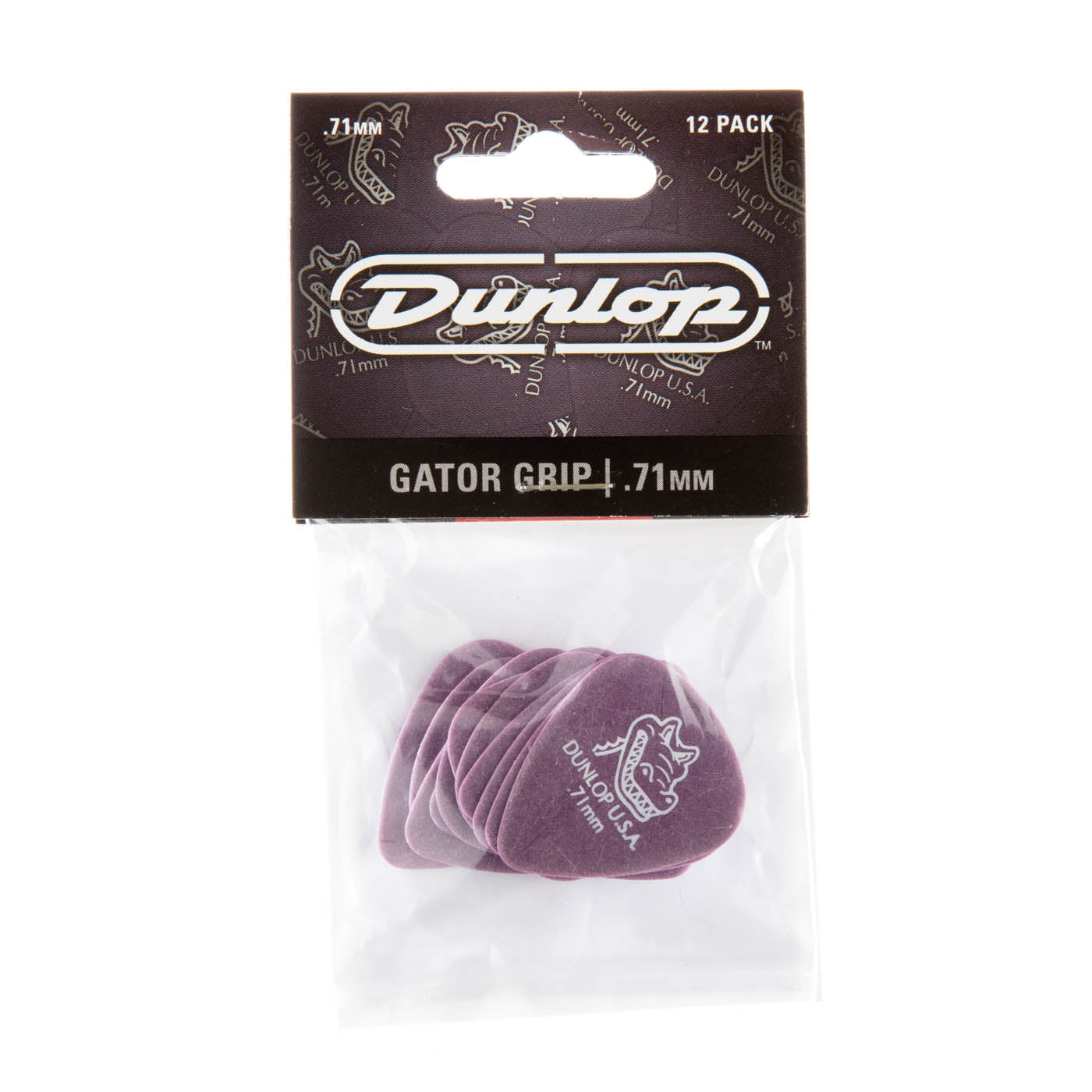 Dunlop JP771 - 0.71mm Gator Grip Picks 12pk