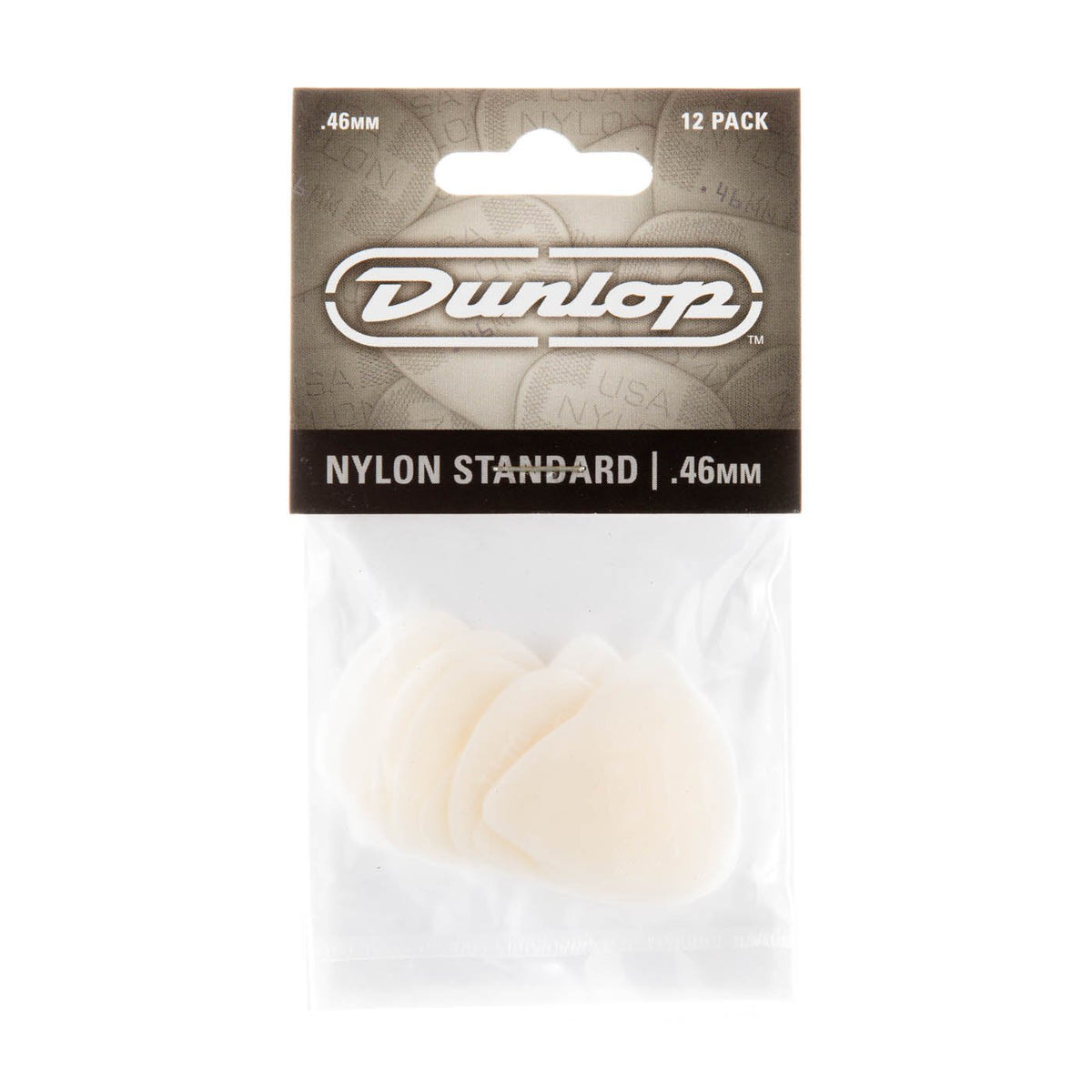 Dunlop JP246 - Nylon Standard 0.46mm Picks 12pk