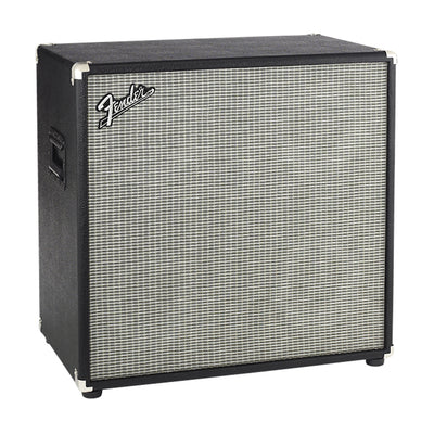 Fender Bassman Neo - 500W 4x10 8ohms Bass Amplifier Cabinet - Black/Silver
