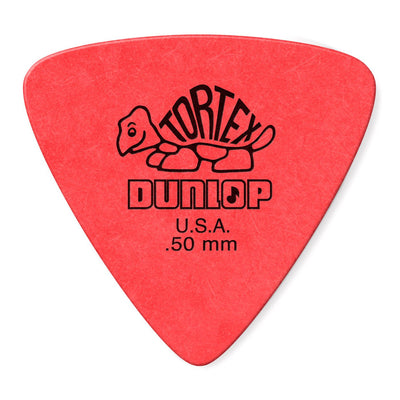 Dunlop JPT250 - 0.50mm Tortex Triangle Picks 6pk