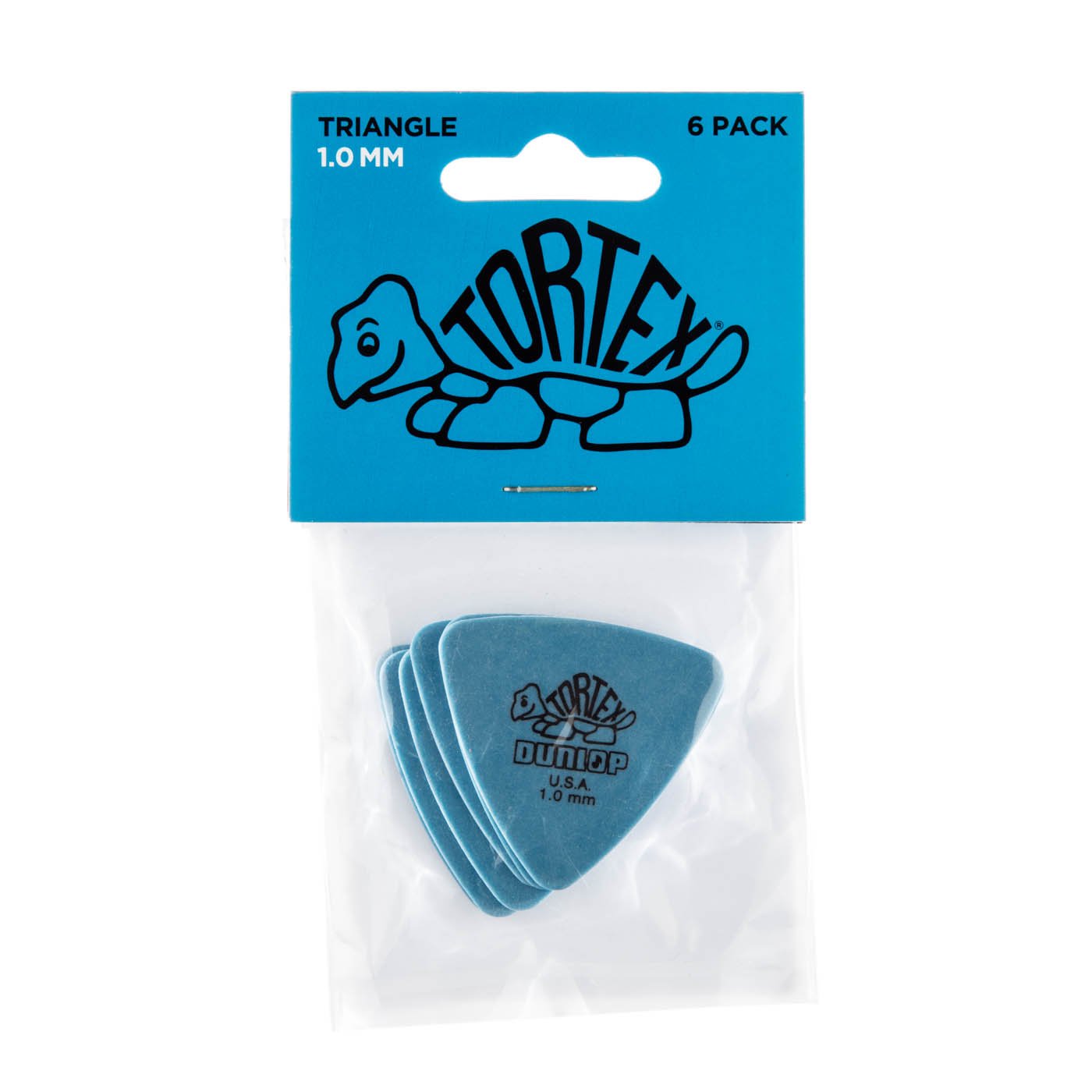 Dunlop JPT210 - 1.00mm Tortex Triangle Picks 6pk