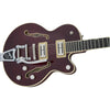Gretsch G6659TFM Players Edition Broadkaster Junior - Tiger Flame Maple Dark Cherry Stain