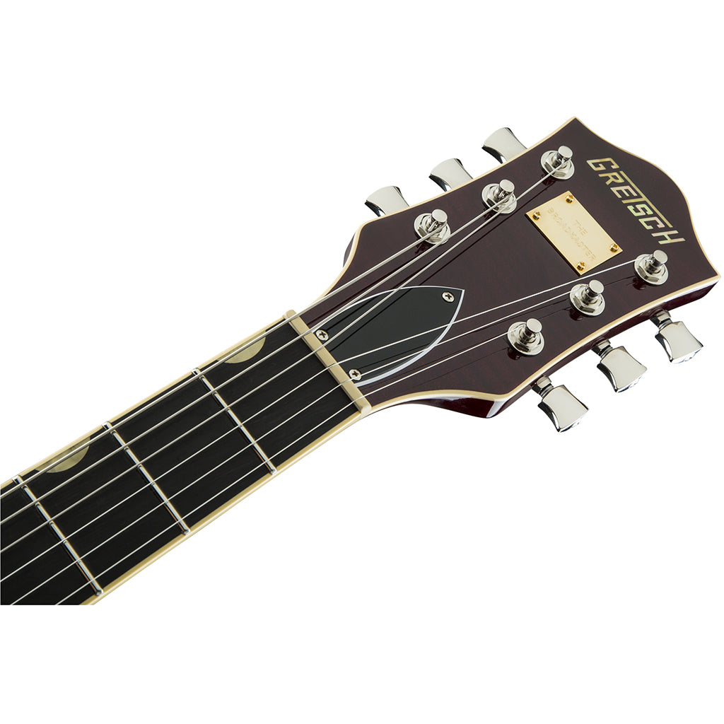 Gretsch G6659TFM Players Edition Broadkaster Junior - Tiger Flame Maple Dark Cherry Stain