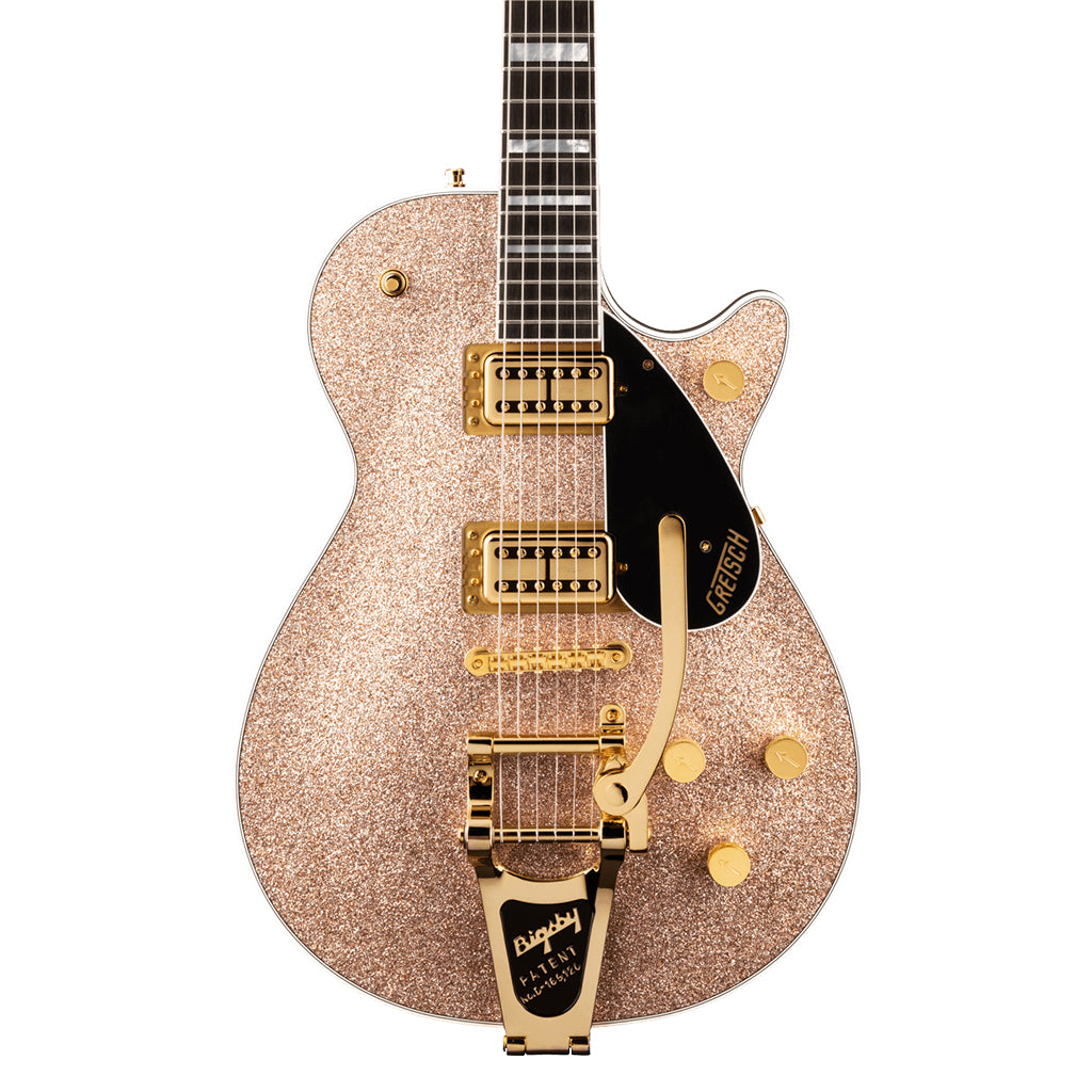 Gretsch G6229TG Limited Edition Players Edition Sparkle Jet BT with Bigsby and Gold Hardware Ebony Fingerboard Champagne Sparkle