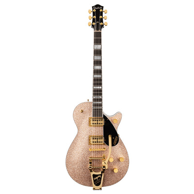 Gretsch G6229TG Limited Edition Players Edition Sparkle Jet BT with Bigsby and Gold Hardware Ebony Fingerboard Champagne Sparkle