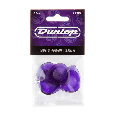 Dunlop JP320 - 2.00mm Big Stubby Picks 6pk