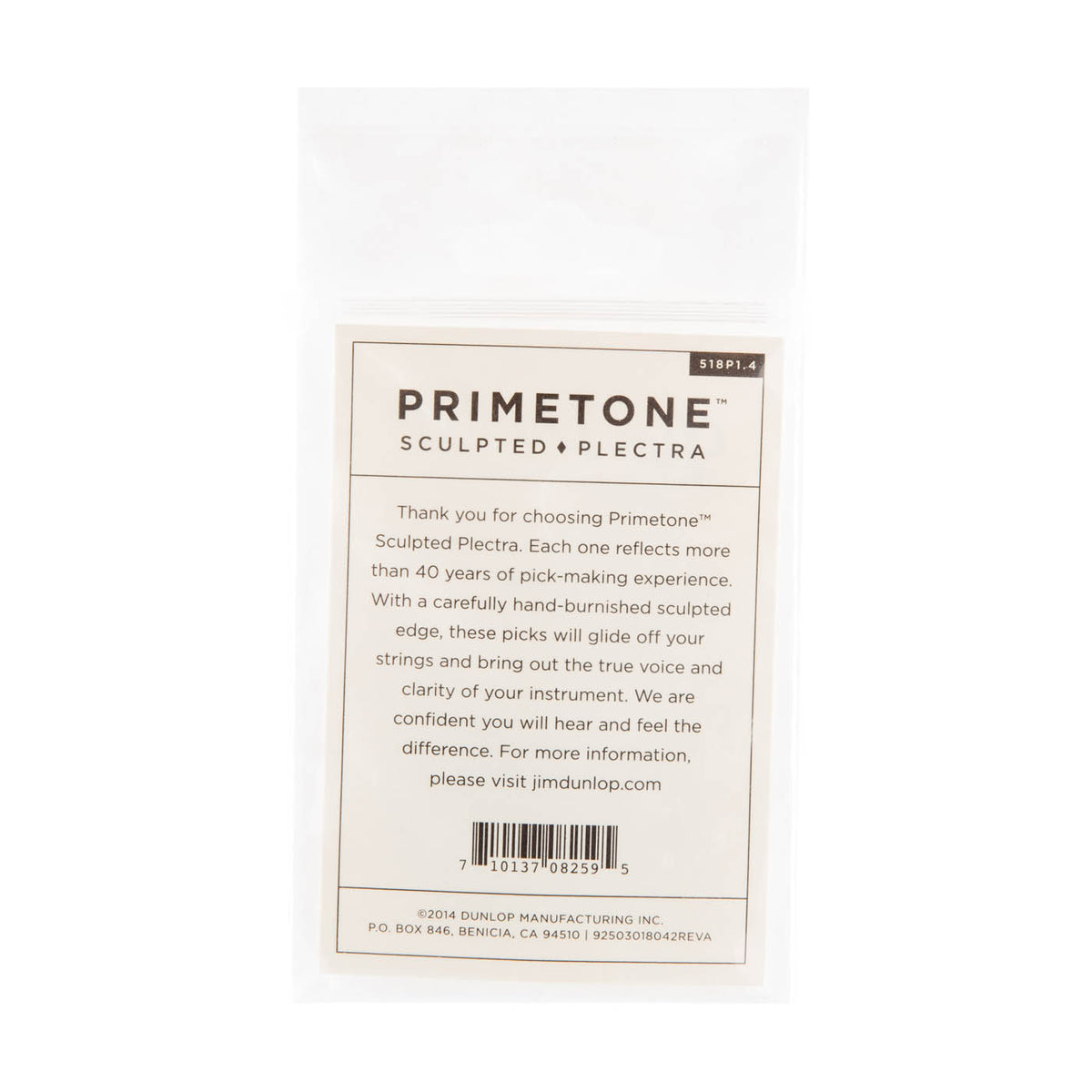 Dunlop JPP714 - Primetone Jazz III 1.4mm Picks 3pk-Sky Music