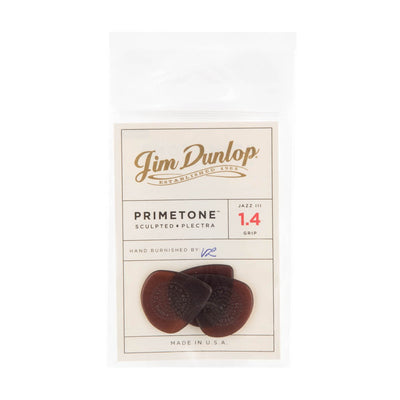Dunlop JPP714 - Primetone Jazz III 1.4mm Picks 3pk