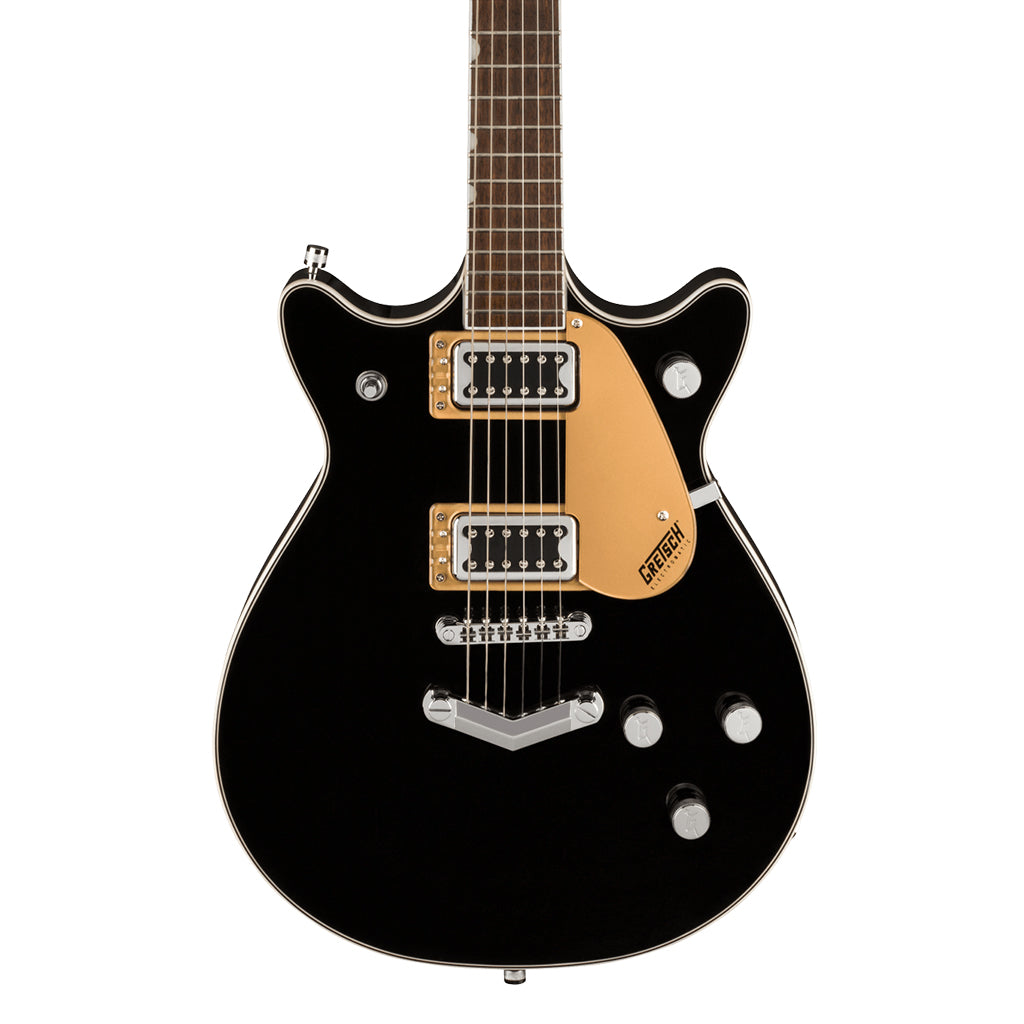 Gretsch G5222 Electromatic Double Jet BT with V Stoptail Laurel Fingerboard Black