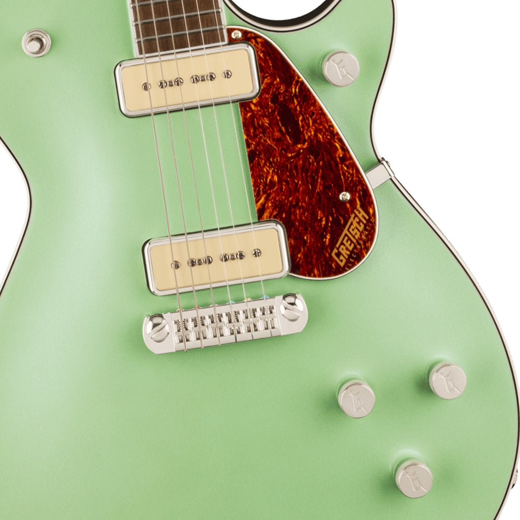 Gretsch G5210 P90 Electromatic Jet Two 90 Single Cut with Wraparound Laurel Fingerboard Broadway Jade