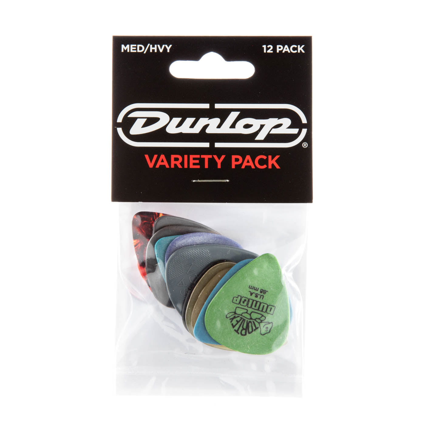 Dunlop JPVP102 - Medium/Heavy Variety Picks 12pk