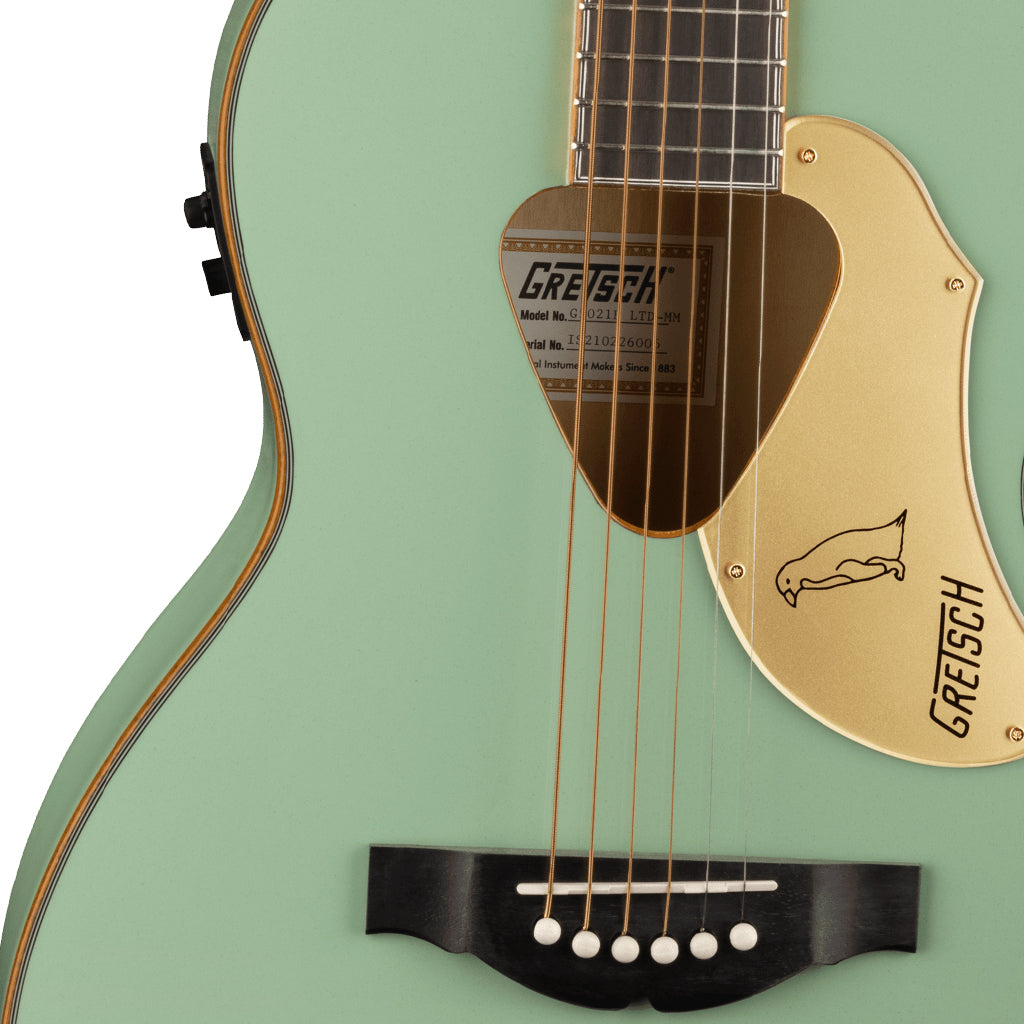 Gretsch G4021E Rancher Penguin Parlour Acoustic Electric Mint Metallic