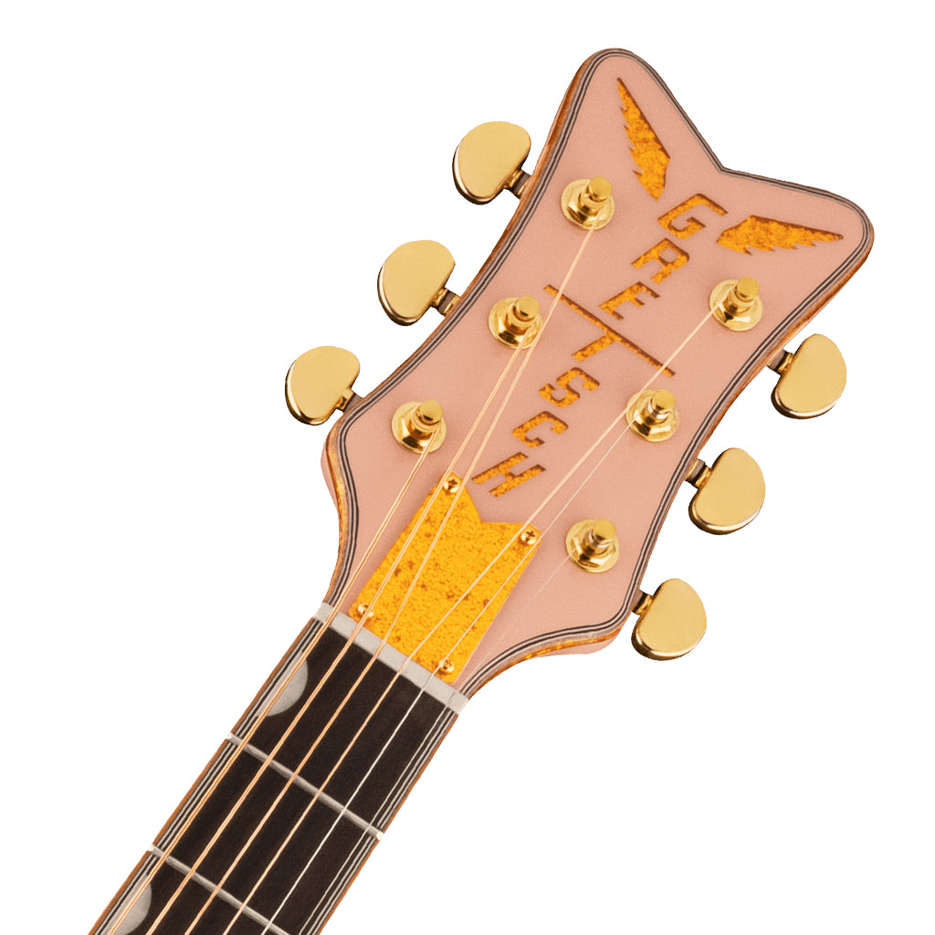 Gretsch G4021E Rancher Penguin Parlour Acoustic Electric Shell Pink