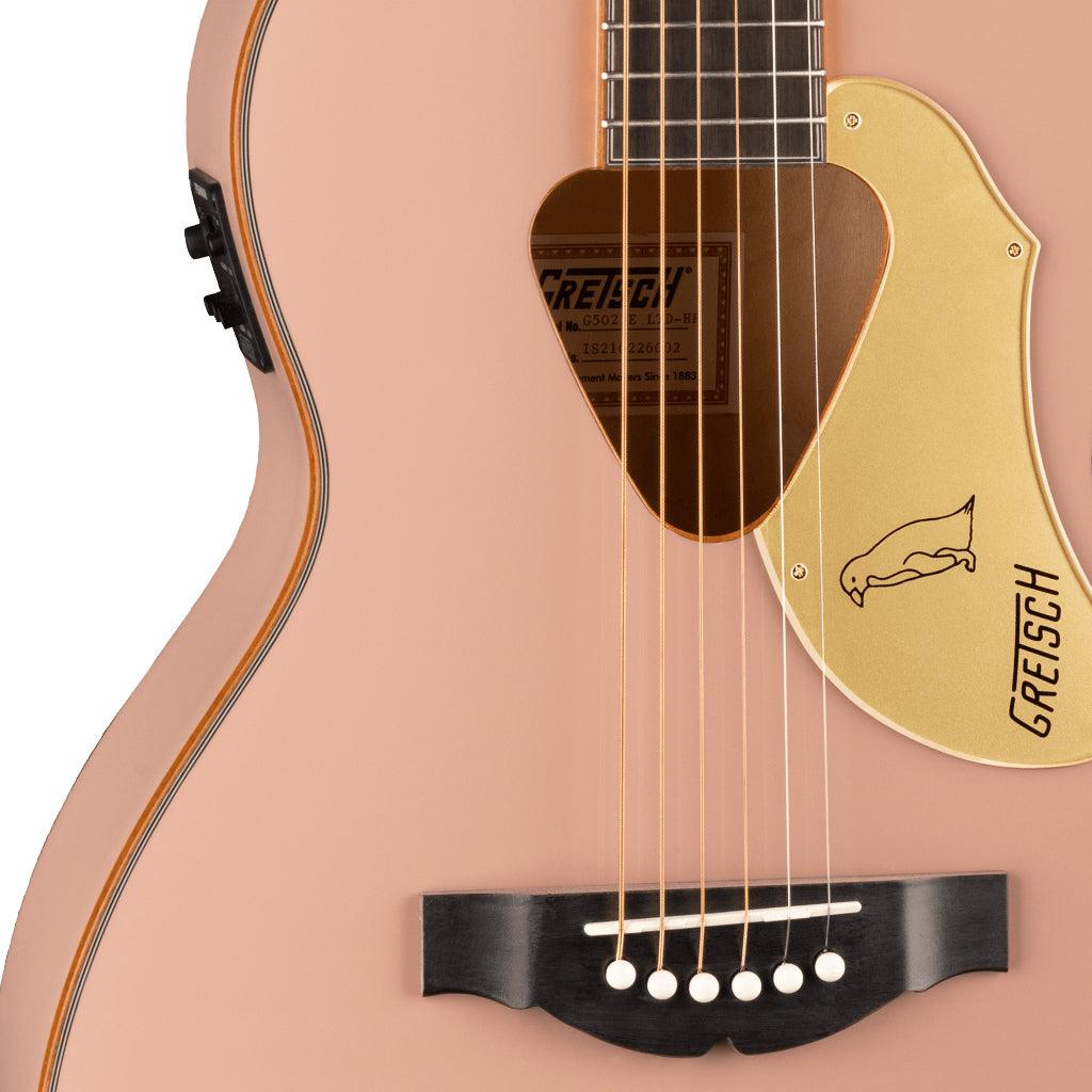 Gretsch G4021E Rancher Penguin Parlour Acoustic Electric Shell Pink