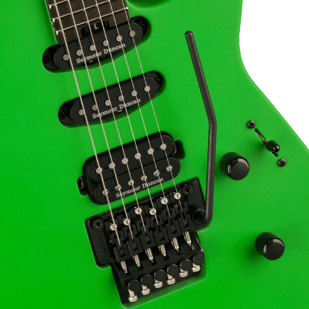 Jackson American Series Soloist™ SL3, Ebony Fingerboard, Satin Slime Green-Sky Music