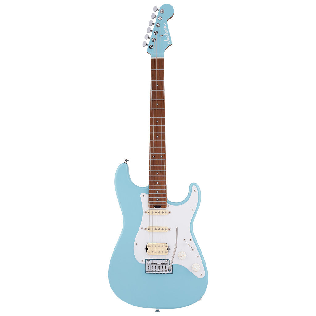 Jackson - MJ Series Signature Misha Mansoor So-Cal 2PT - Caramelized Maple Fingerboard, Daphne Blue